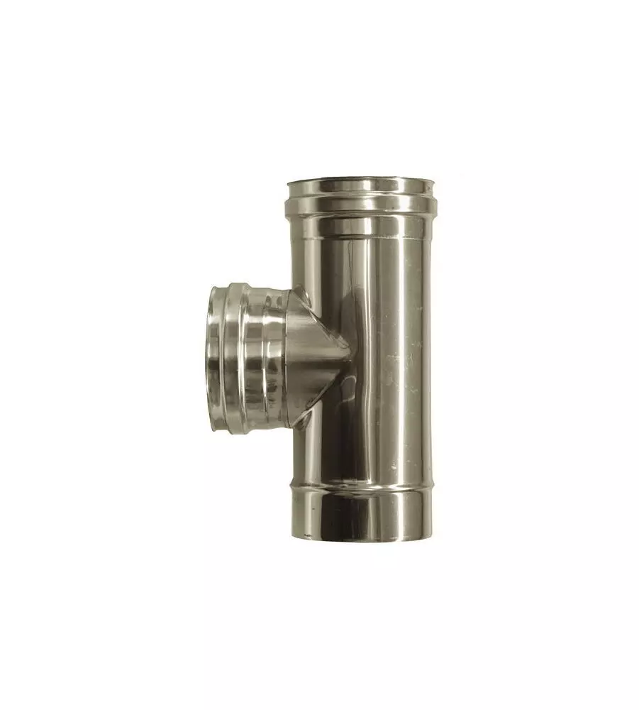 TUBO RACCORDO A T 90° FEMMINA, D 100 MM