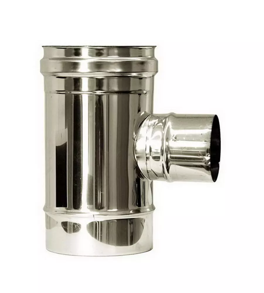 TUBO RACCORDO A TEE 100 RIDUZONE 80