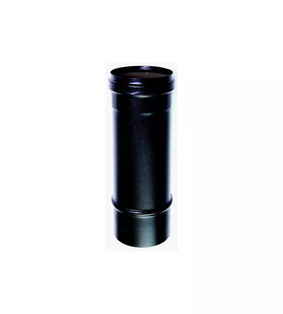 TUBO DIRITTO 1 MT DN 100 NERO SMALTATO