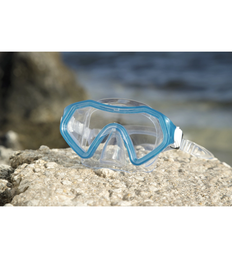 MASCHERA DA NUOTO PER RAGAZZI BESTWAY "HYDRO SWIM" COLORI ASSORTITI - COD. 22049