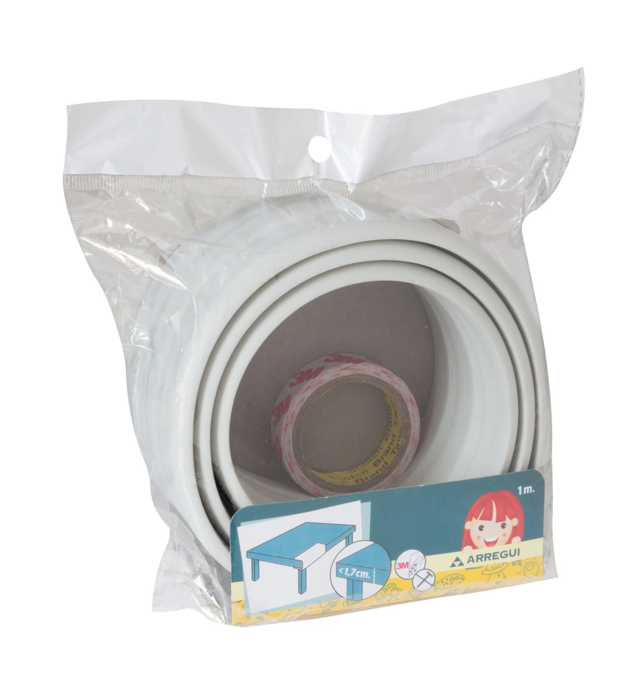 PROTEGGI ANGOLI IN ROTOLO, COLORE GRIGIO L. 1 MT..