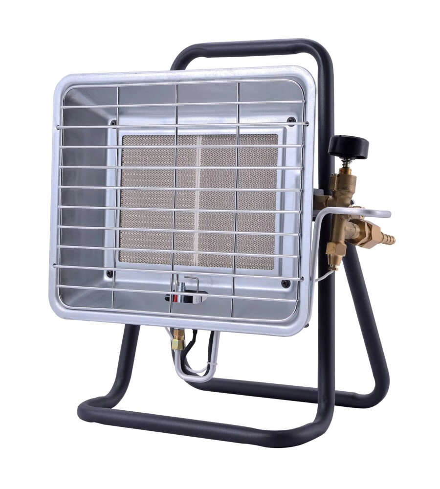 RISCALDATORE A GAS LIBERO POSIZIONAMENTO QLIMA "FGHX145" NERO 3500 W