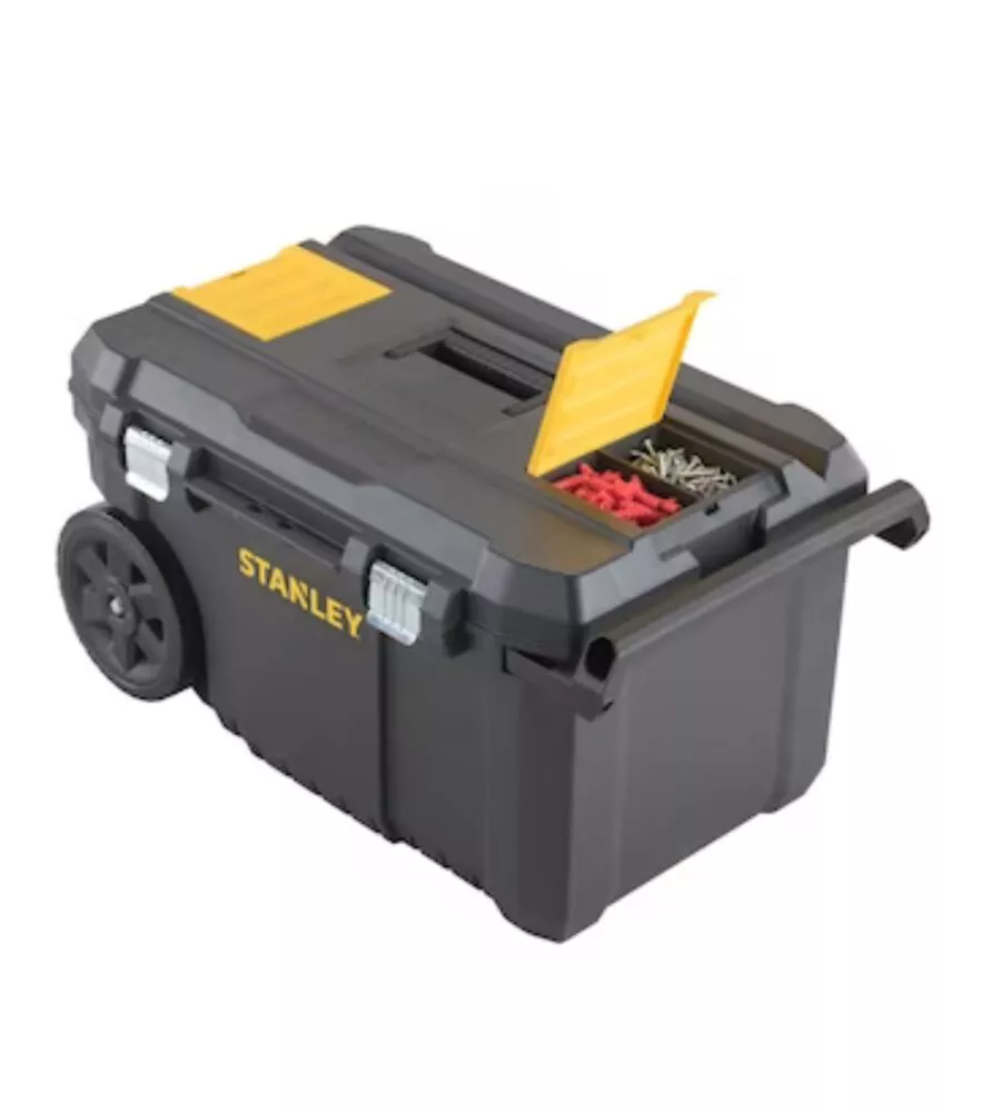 CASSETTA PORTA UTENSILI STANLEY "ESSENTIAL" CON RUOTE, 66,5X34,4X40,4 CM
