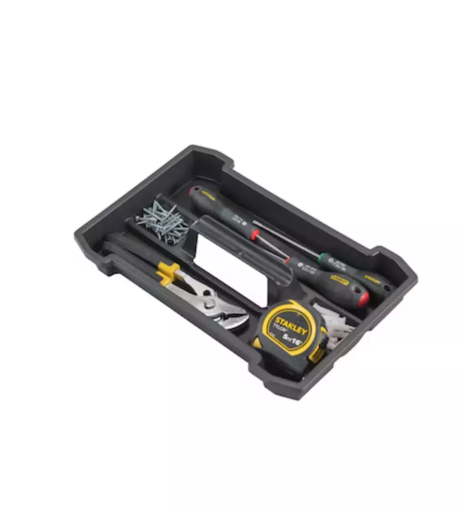 CASSETTA PORTA UTENSILI STANLEY "ESSENTIAL" CON RUOTE, 66,5X34,4X40,4 CM