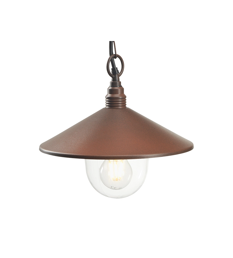 LAMPADA A SOSPENSIONE "SPECTRE" CORTEN, E27