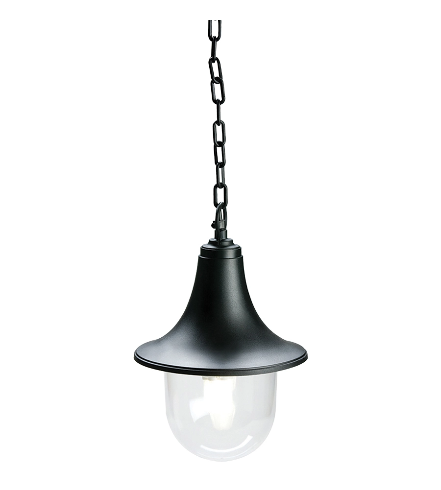 LAMPADA A SOSPENSIONE "ZOE" NERA, E27