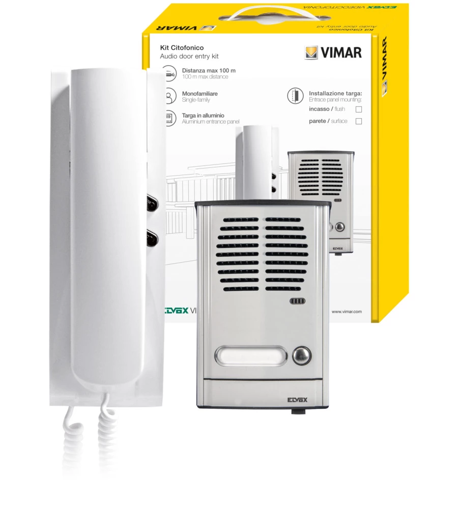 Kit citofonico Vimar
