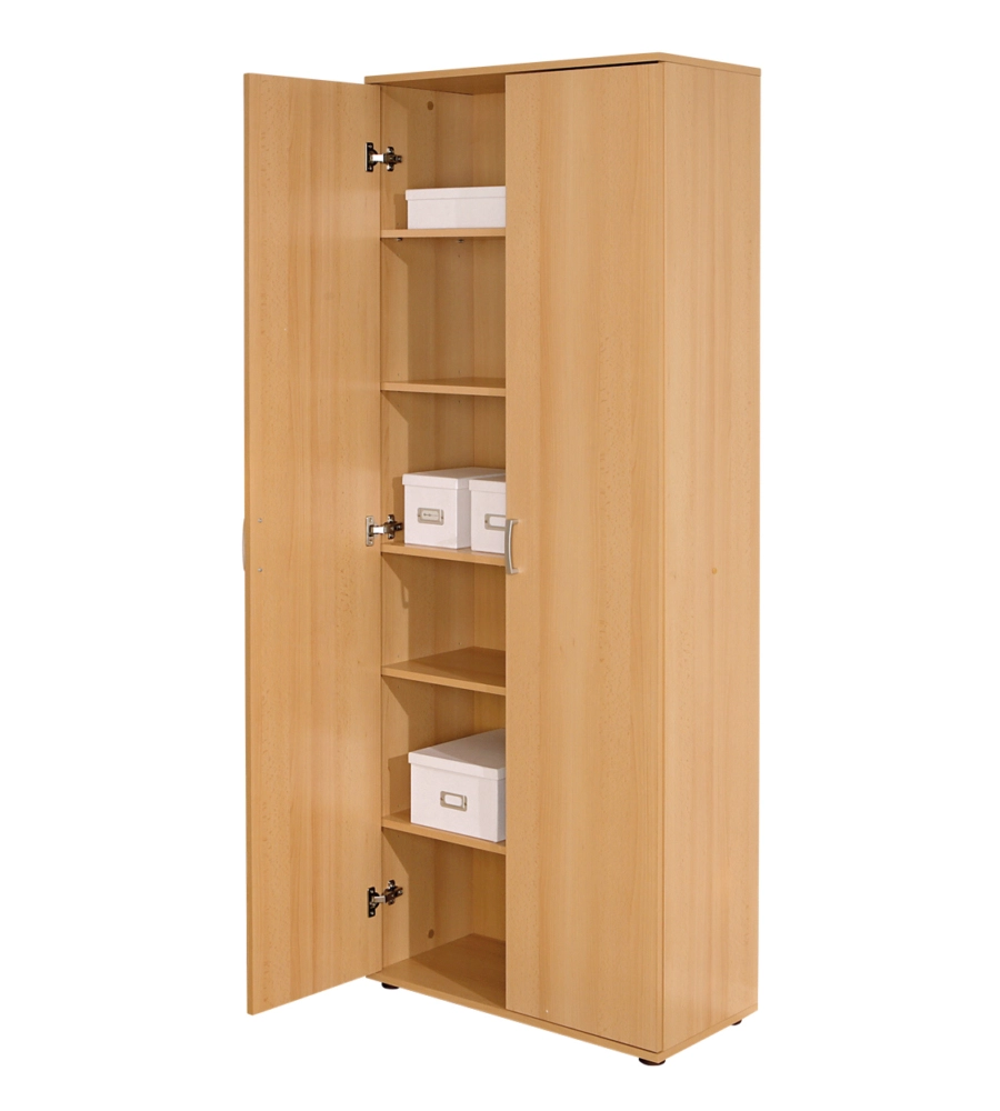 ARMADIO 2 ANTE FAGGIO, 70x34x189H CM