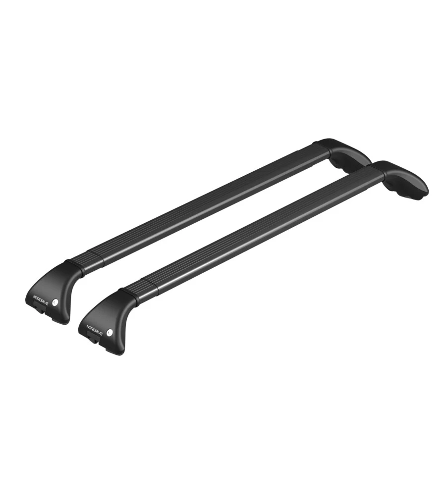 COPPIA BARRE PORTATUTTO SNAP STEEL TELESCOPICHE IN ACCIAIO - L - 100÷136 CM  N15016