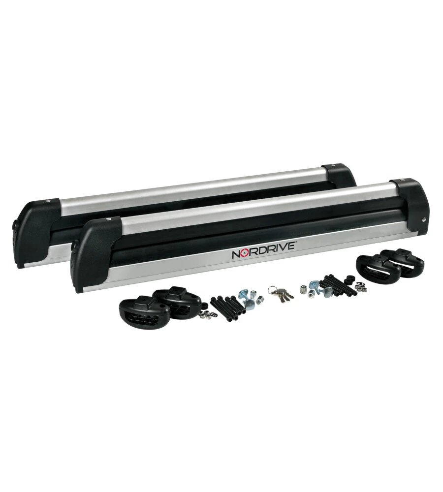 COPPIA PORTASCI PRO-SLIDER EVO ALUMINIUM PS-60  N40000 - NORDRIVE