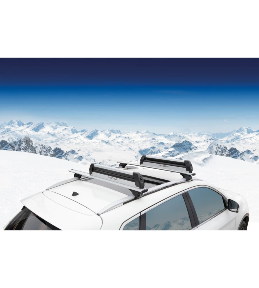 COPPIA PORTASCI PRO-SLIDER EVO ALUMINIUM PS-60  N40000 - NORDRIVE