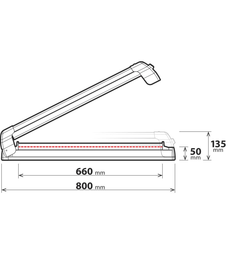 COPPIA PORTASCI PRO-SLIDER EVO ALUMINIUM PS-60  N40000 - NORDRIVE