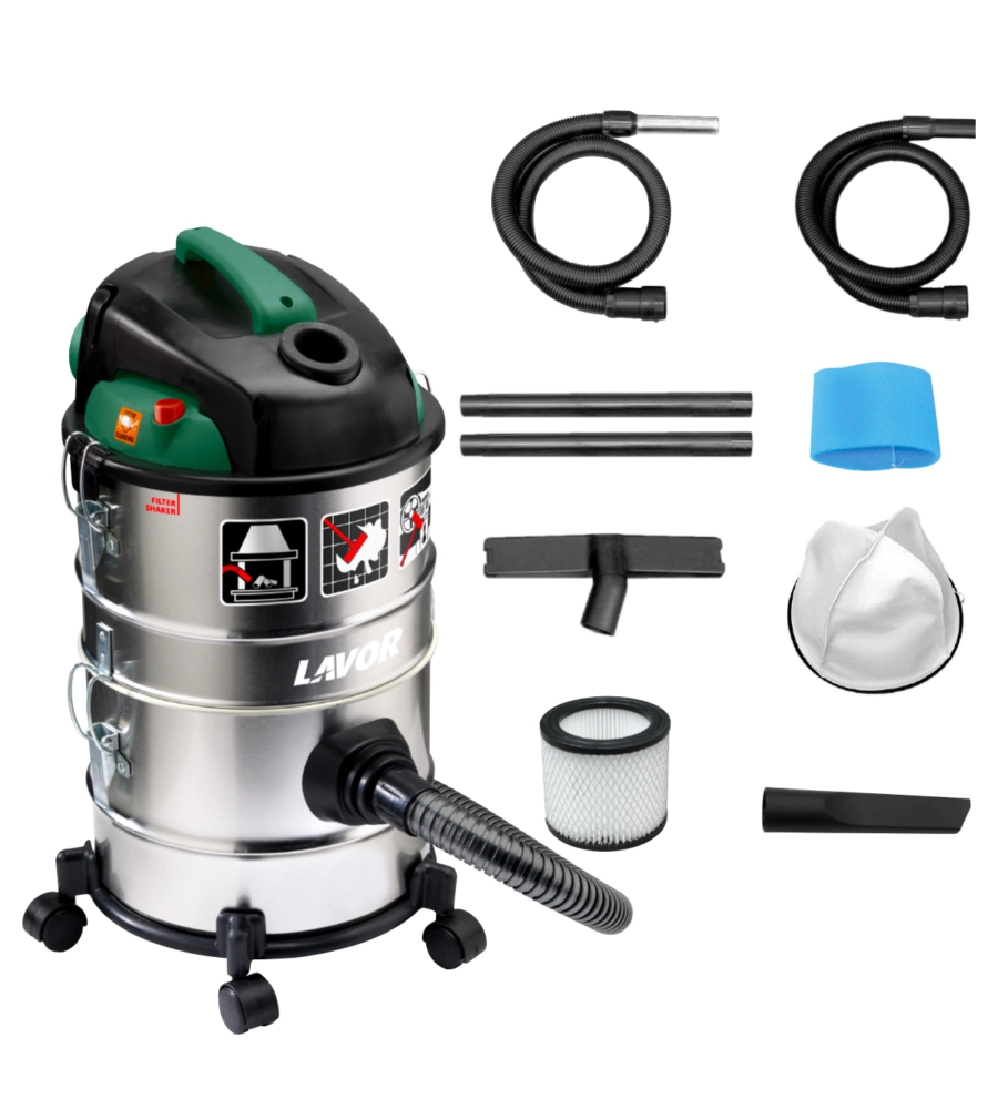 ASPIRATORE SOLIDI LIQUIDI ELETTRICO LAVOR "ASHLEY KOMBO 4IN1" 1200W 28 LT 30 L/S