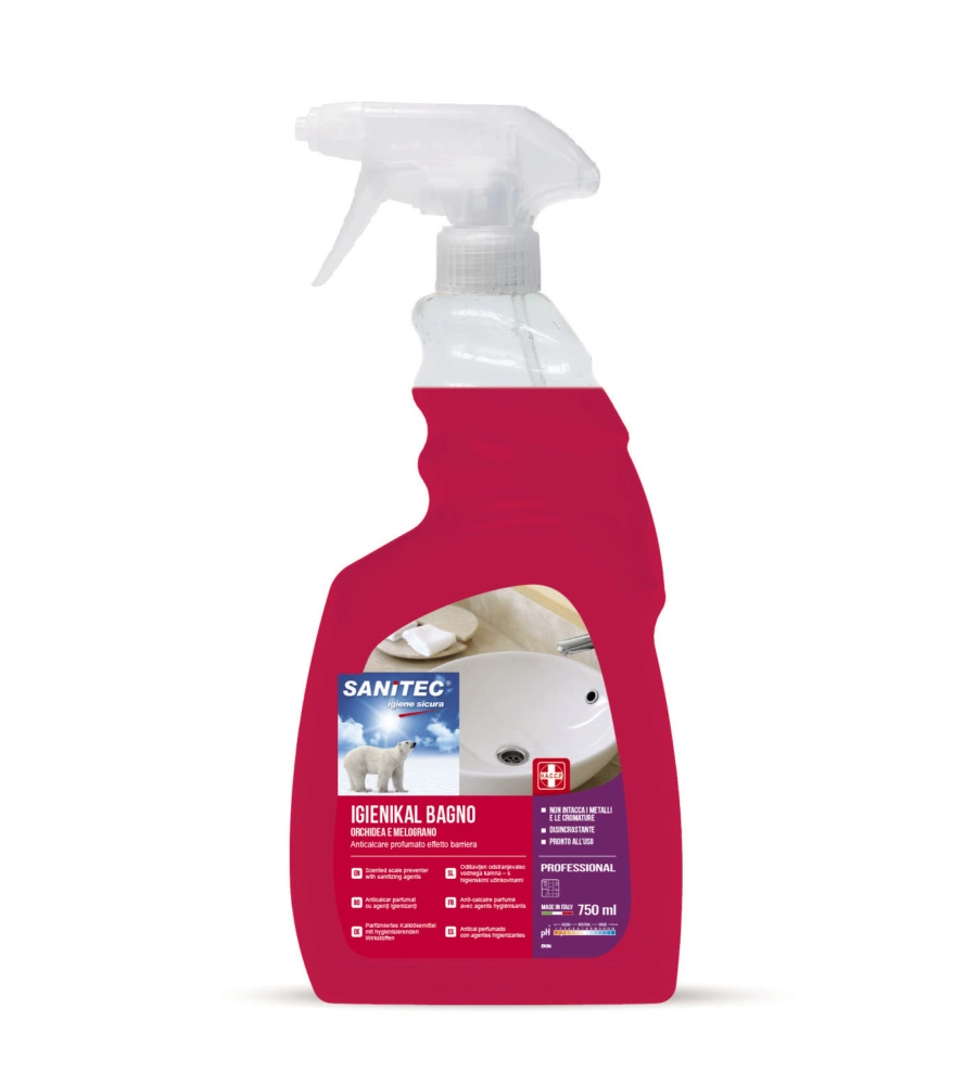 DETERGENTE DISINCROSTANTE SCIOGLICALCARE "IGIENIKAL" - 750 ML.