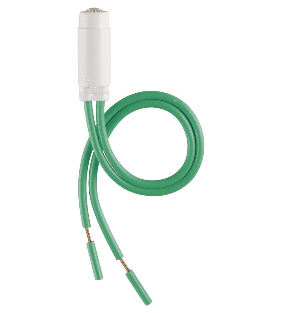UNITA SEGNALAZIONE LED - 250V 0.35W VERDE