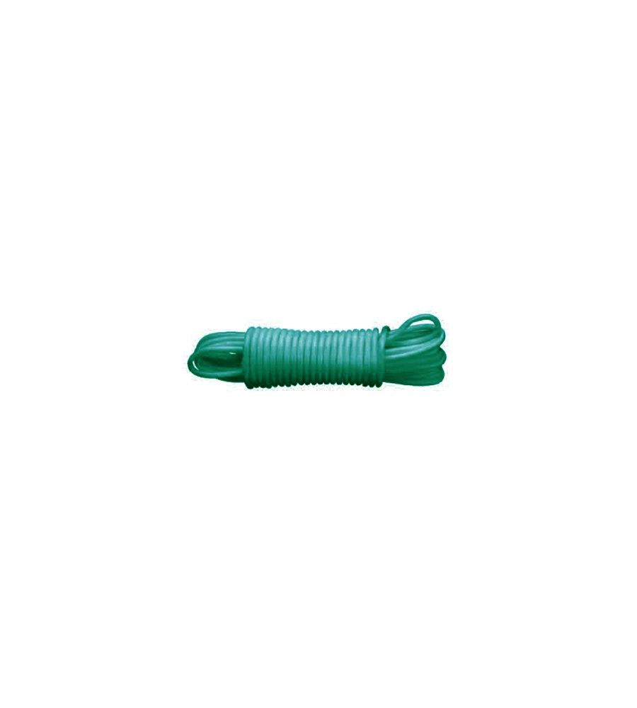 CAVO IN PLASTICA VERDE Ø 5 MM. PER STENDIBIANCHERIA 15 MT.