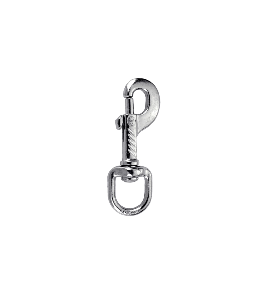MOSCHETTONE CON ANELLO GIREVOLE 78 MM.