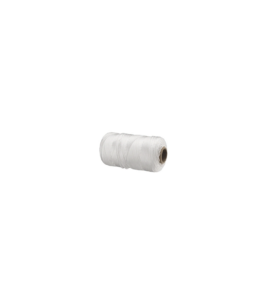 TRECCIA IN POLIPROPILENE Ø 4 MM. BIANCO 20 MT.