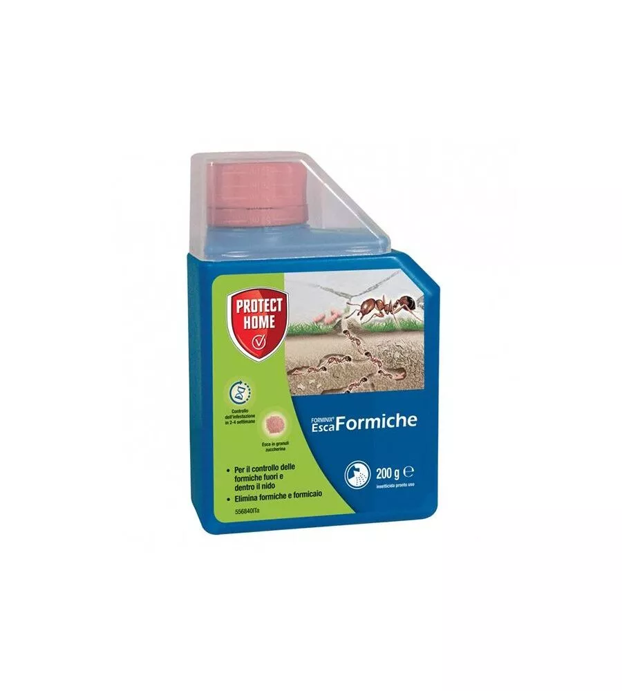 ESCA GRANULARE PER FORMICHE PROTECT HOME "FORMINIX", 200 GRAMMI