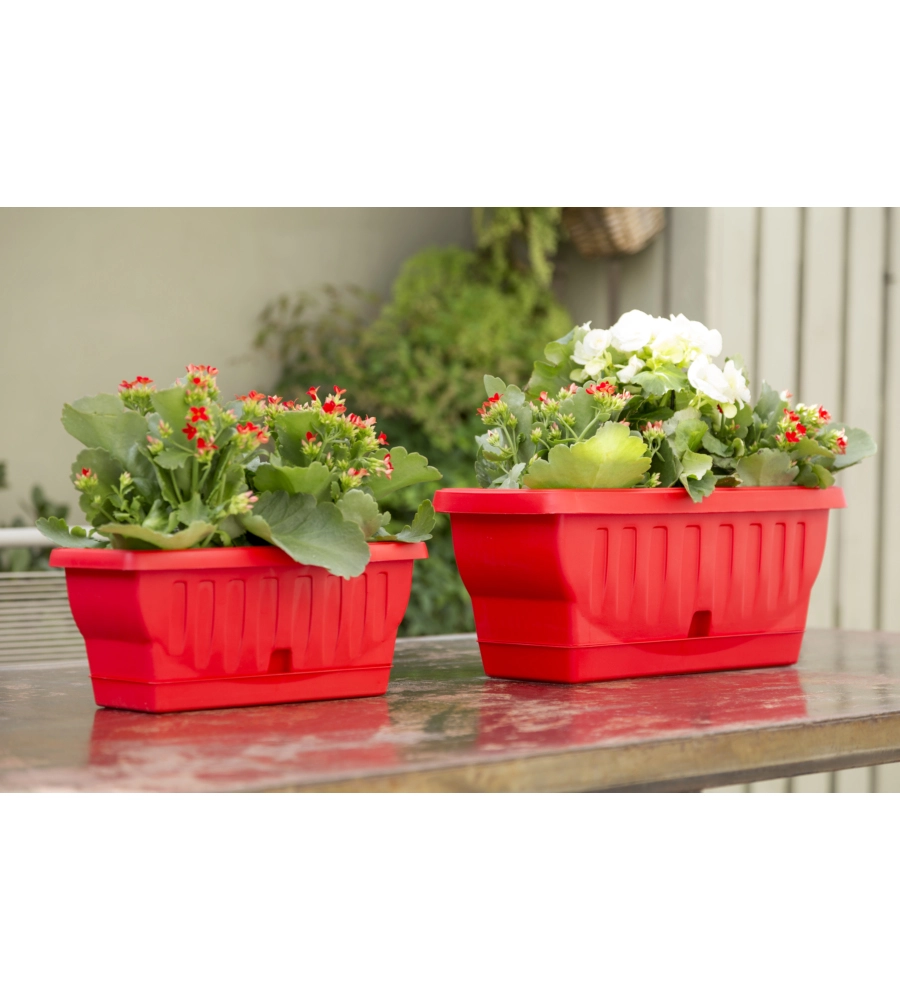 FIORIERA NATURA CM 30 ROSSO CORALLO
