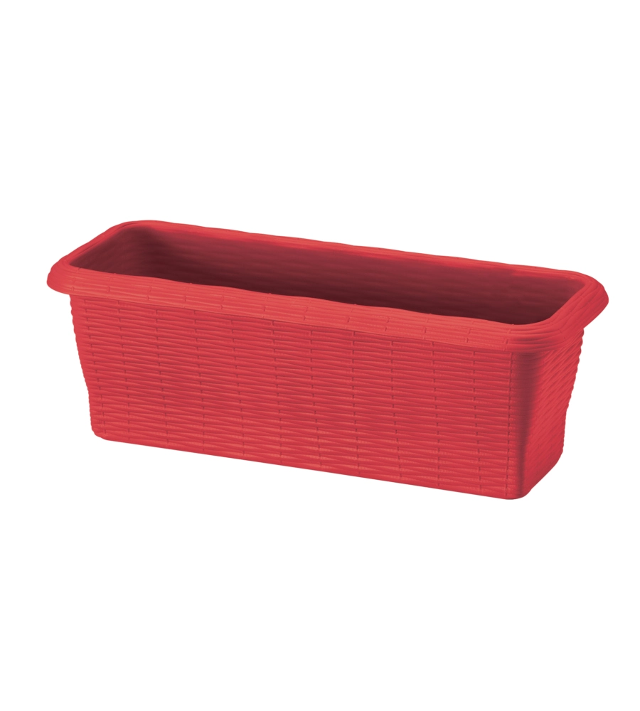 FIORIERA PAGLIA CM60 ROSSO CORALLO