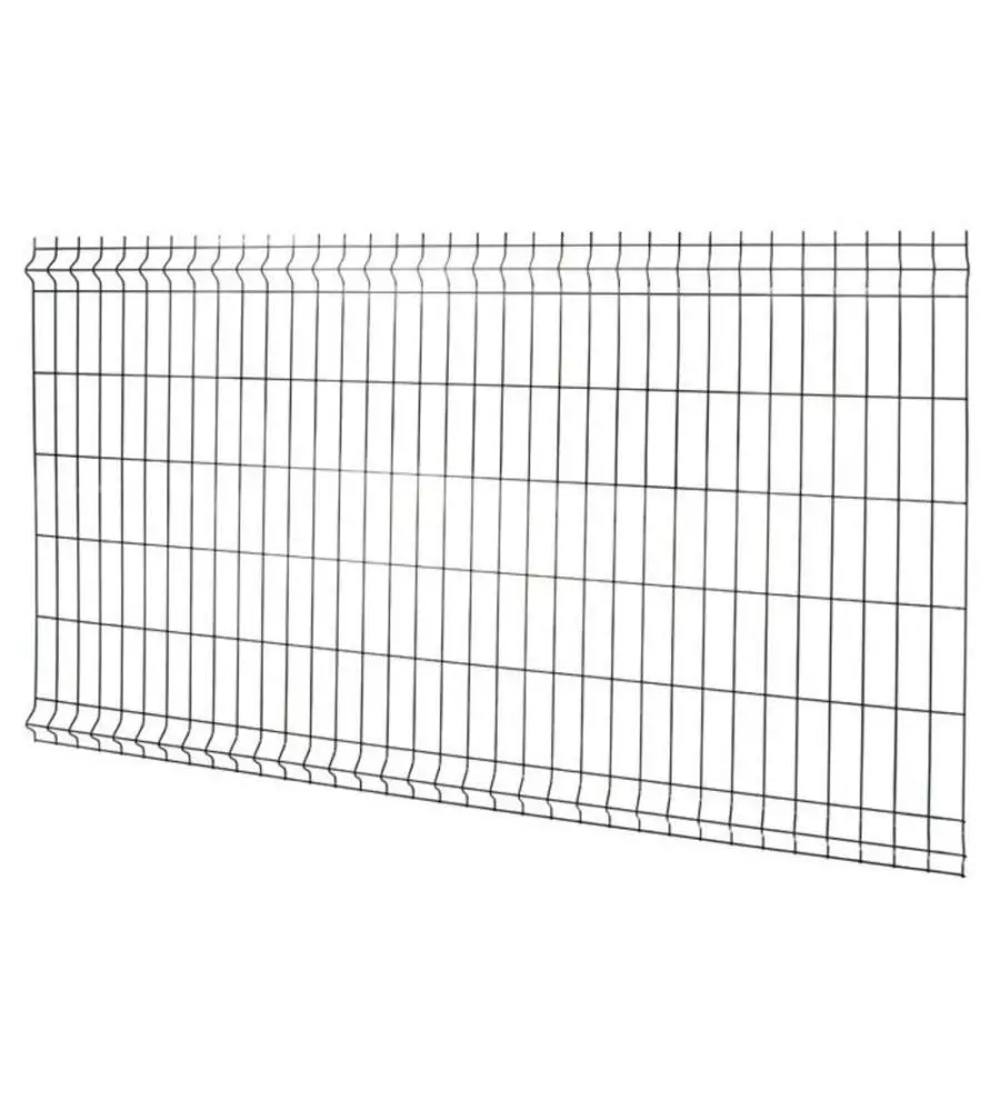 PANNELLO RETE ELETTROSALDATO PER RECINZIONI GRIGIO 200X100 CM