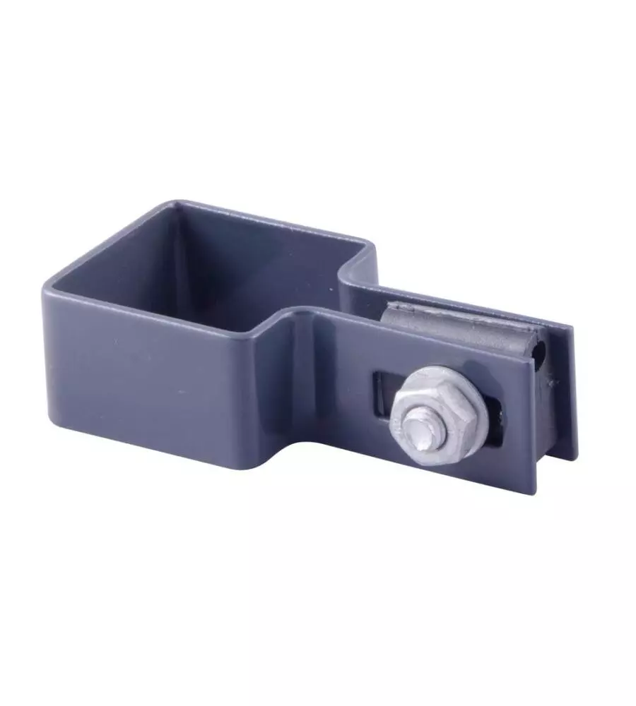 ANELLO SEMPLICE DI FISSAGGIO GRIGIO 40X40 CM