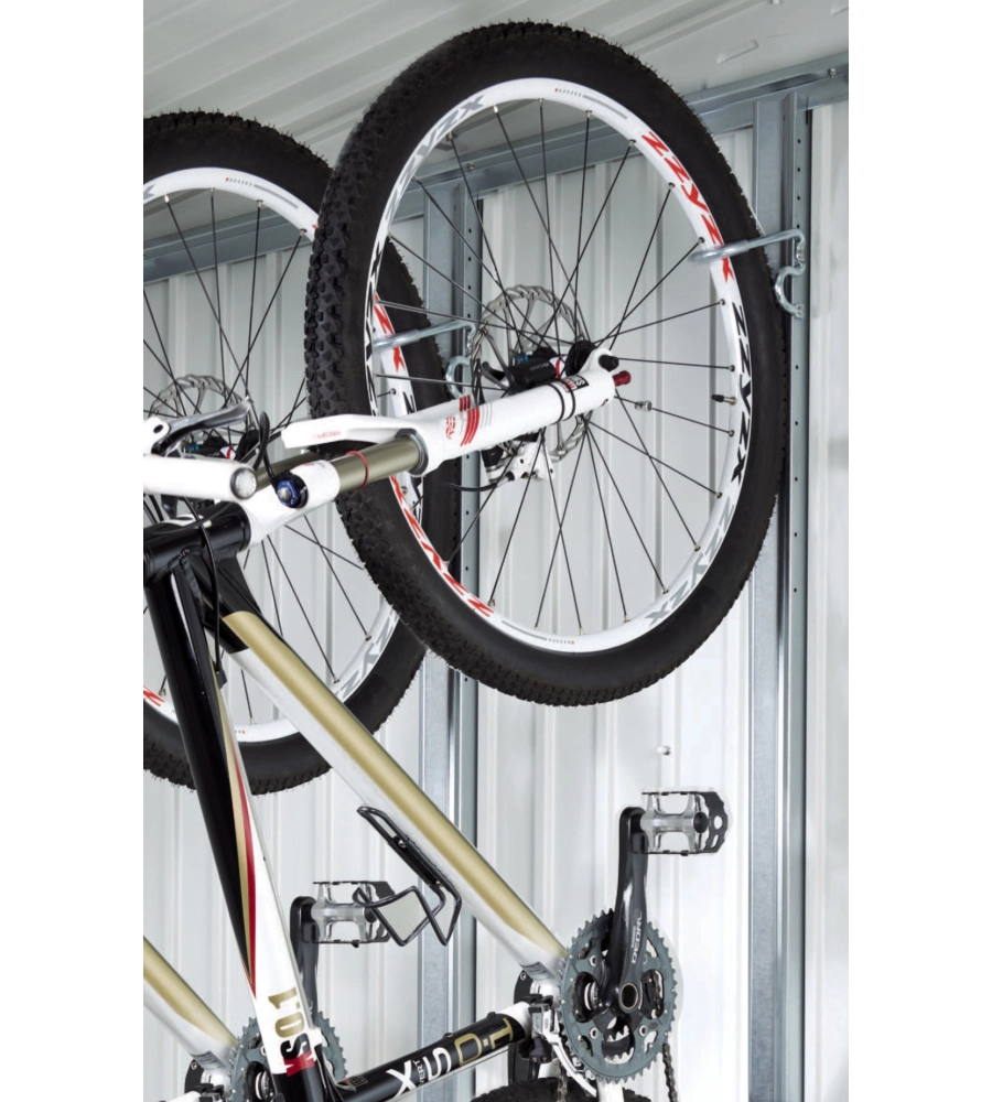 PORTABICICLETTE BIKEMAX PER CASETTA AVANTGARDE - HIGHLINE, CONFEZIONE DA 2 UNITÀ - BIOHORT. 49021