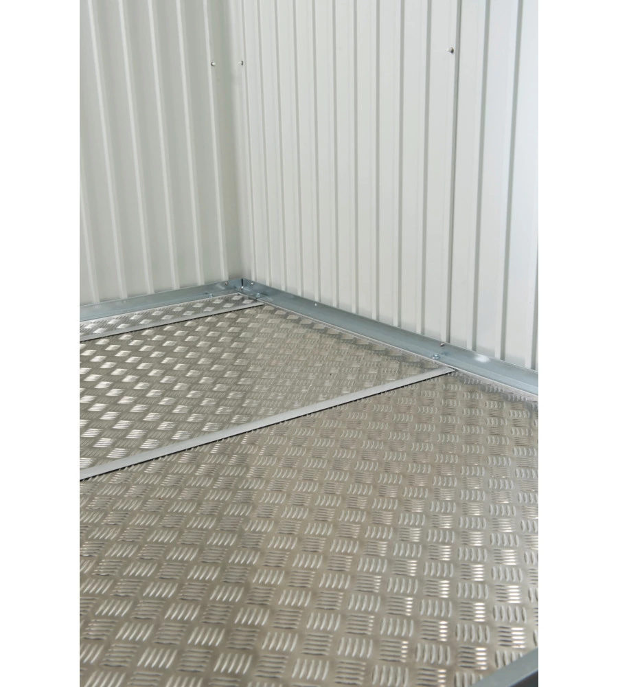 PAVIMENTAZIONE IN ALLUMINIO PER CASETTA EUROPA "2A" + GS 230 + WS 230 - BIOHORT. 48080