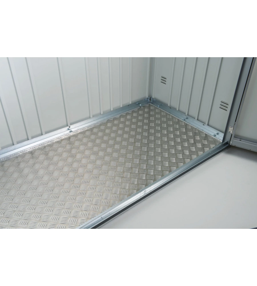 PAVIMENTAZIONE IN ALLUMINIO PER CASETTA EUROPA "2A" + GS 230 + WS 230 - BIOHORT. 48080