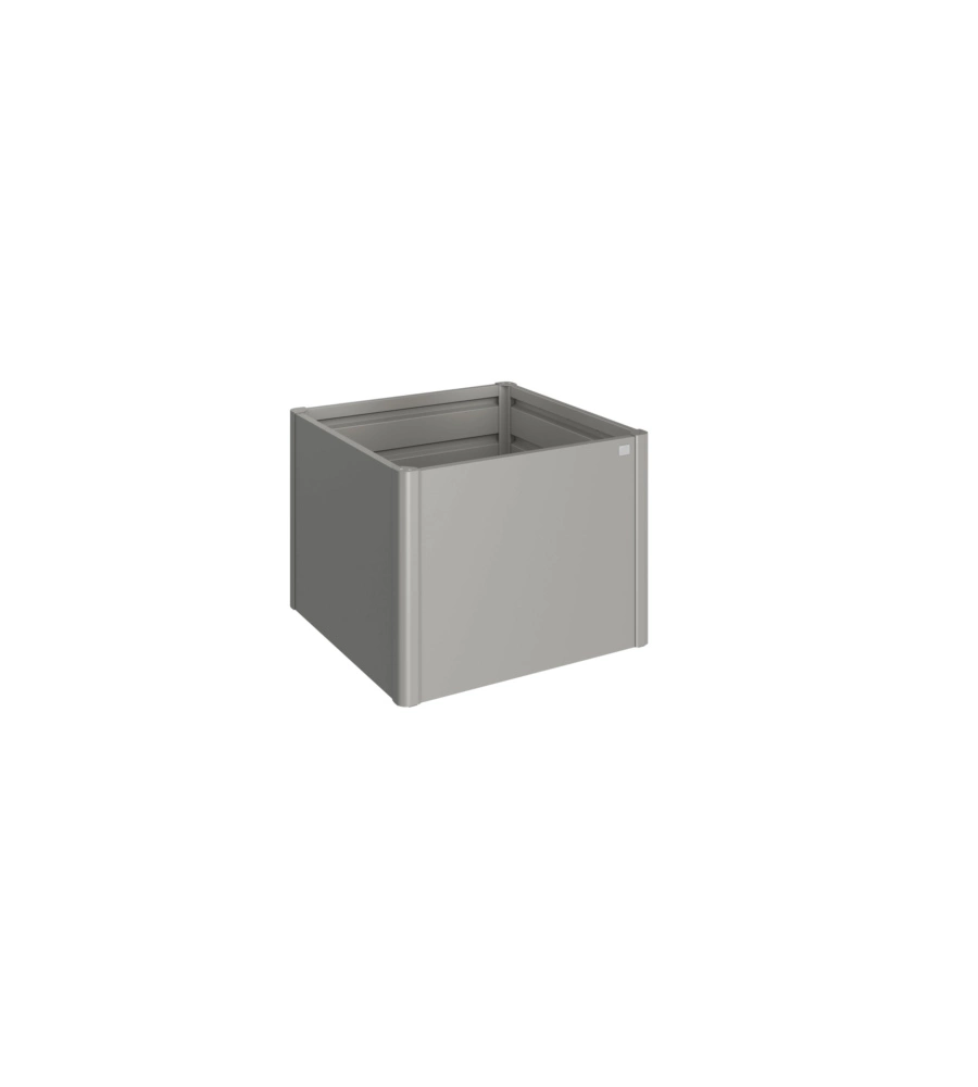 AIUOLA RIALZATA 1X1 GRIGIO QUARZO METALLIZZATO - BIOHORT. 68005