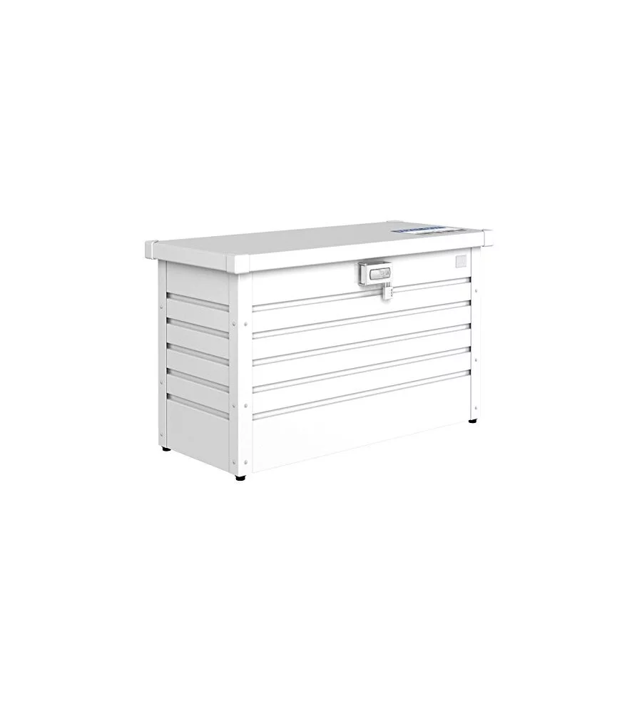 BAULE POSTALE PER PACCHI IMPERMEABILE BIOHORT "PAKET-BOX 100" IN ACCIAIO ZINCATO BIANCO 195 LT 101X46X61 CM - COD. 61910