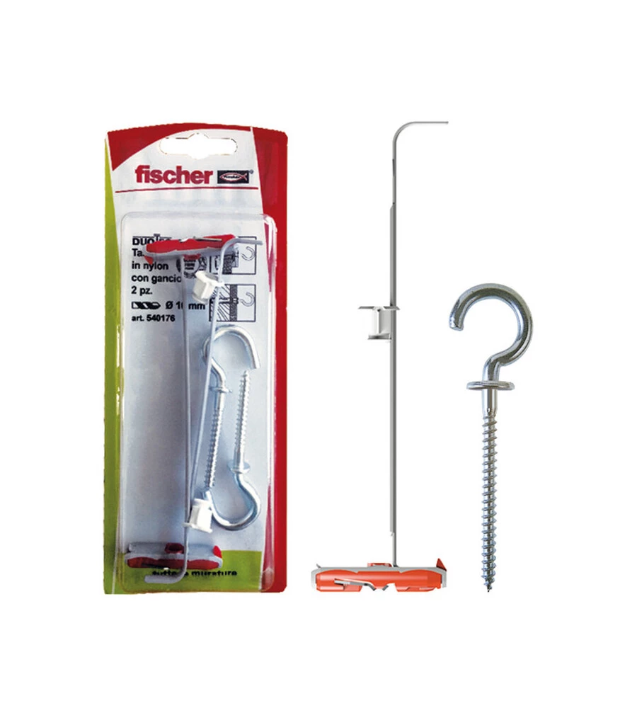 TASSELLI PER CARTONGESSO DUOTEC 10 R K con gancio