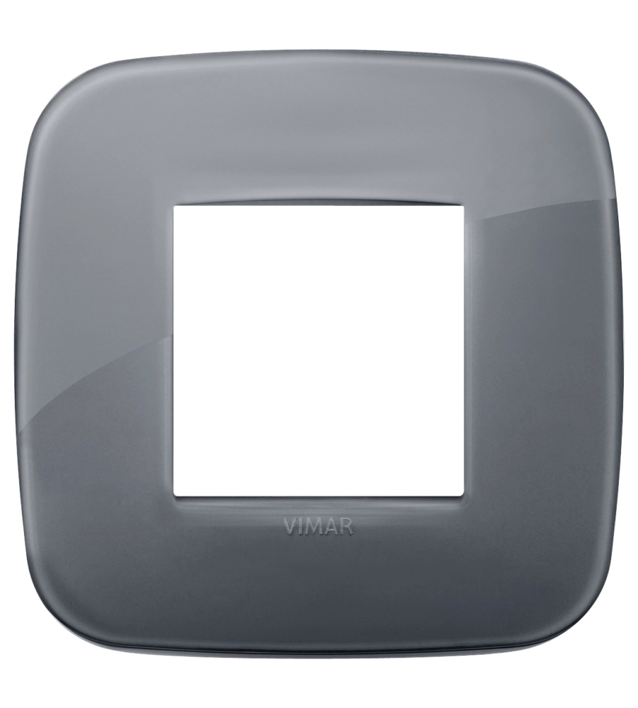 PLACCA ROUND 2M REFLEX GRIGIO FUMÈ - VIMAR