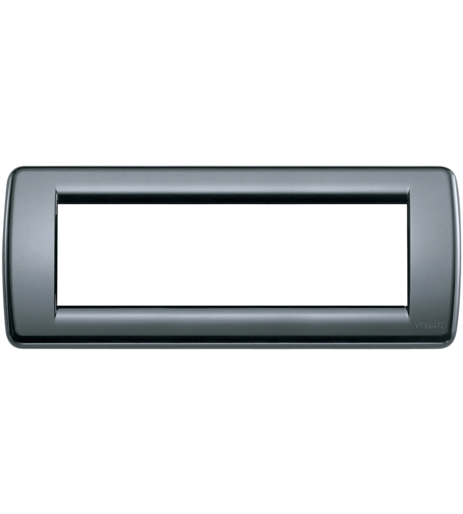 PLACCA RONDÒ 6M GRIGIO GRAFITE - VIMAR