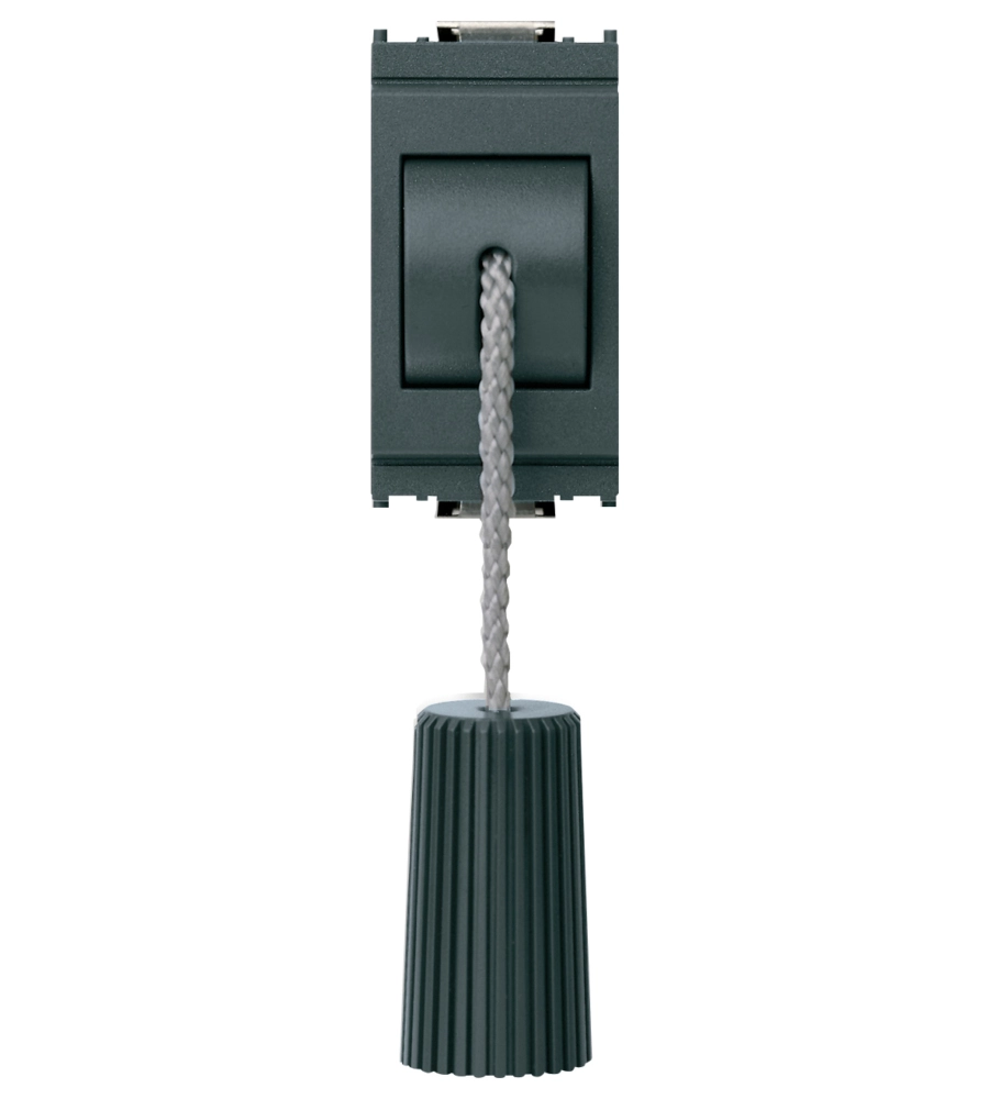 PULSANTE 1P NC 10A TIRANTE GRIGIO - VIMAR