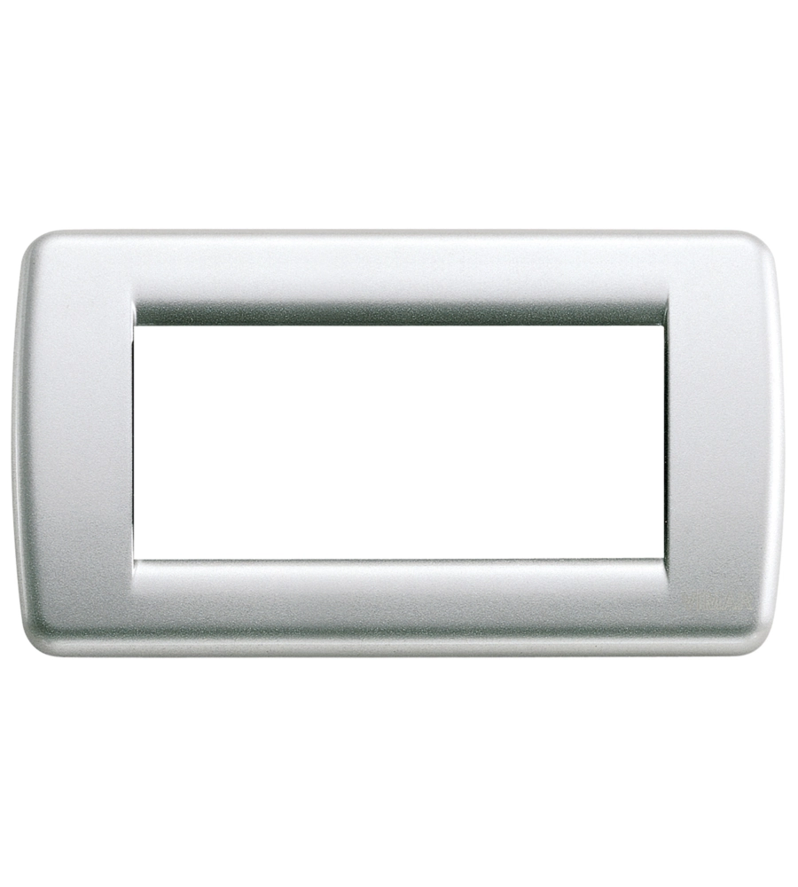 PLACCA RONDÒ 4M ARGENTO METALLIZATO - VIMAR