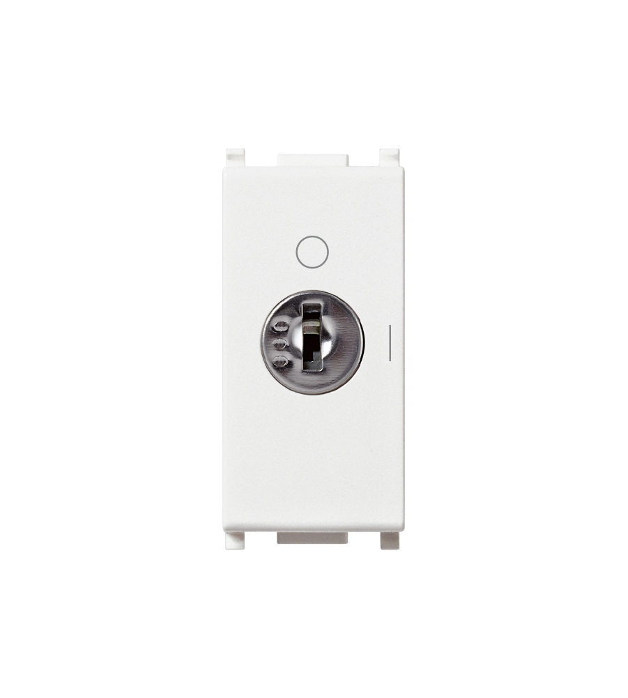 INTERRUTTORE 2P 16AX +CHIAVE UNIF.BIANCO - VIMAR
