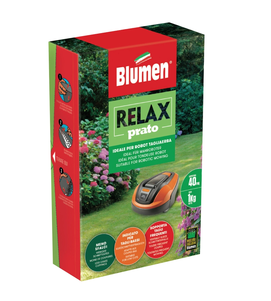 MISCUGLIO SEMENTI PER PRATO "RELAX", 1 KG