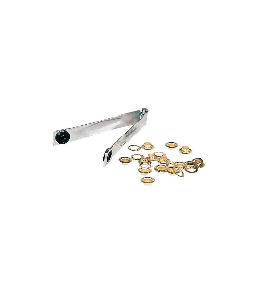 PINZA PER ANELLI VELA + 13 ANELLI