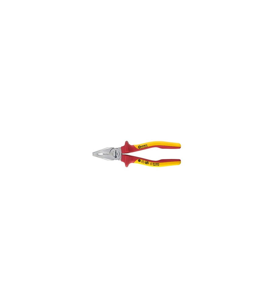 PINZA UNIVERSALE ISOLATA 1000V PER ELETTRICISTA 180 MM.