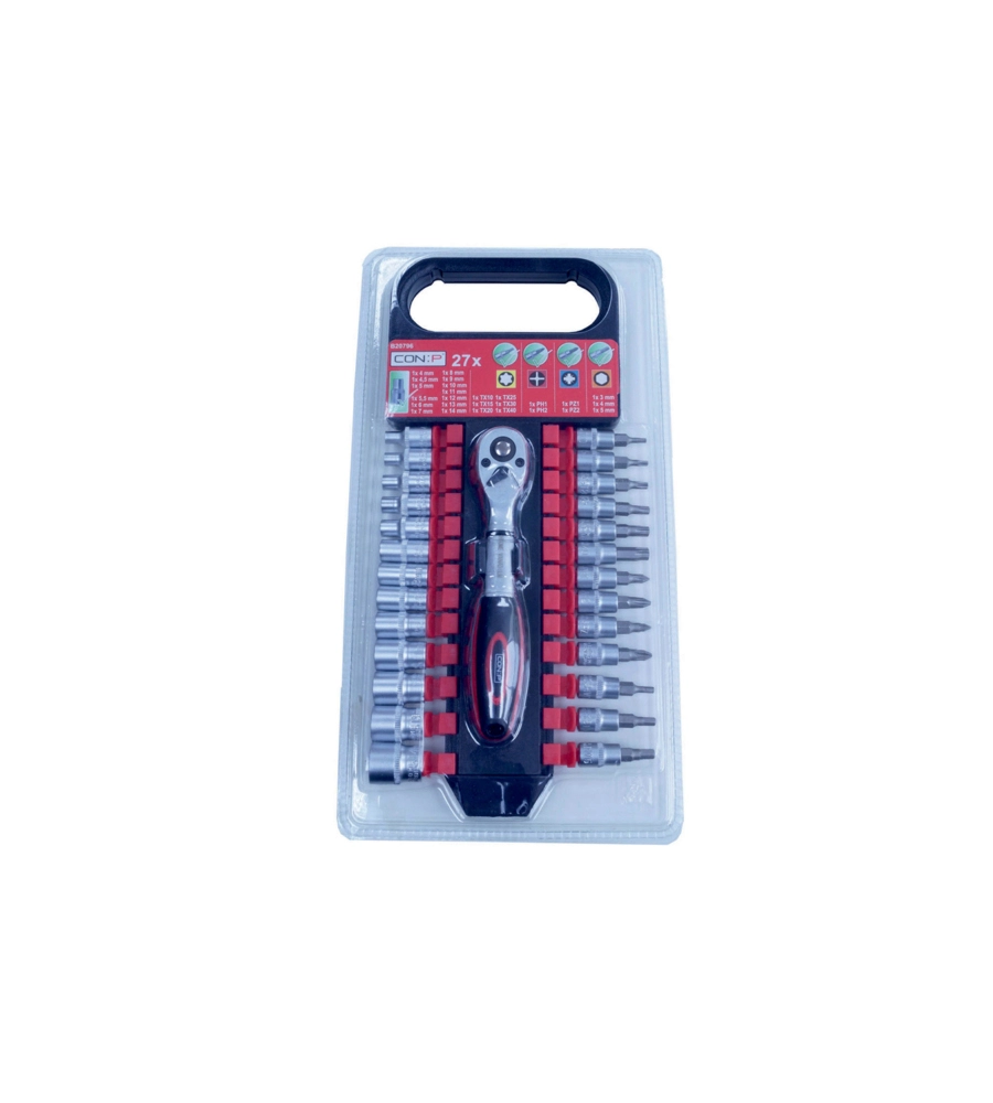 SET INSERTI E BUSSOLE + CRICCHETTO 27 PZ.