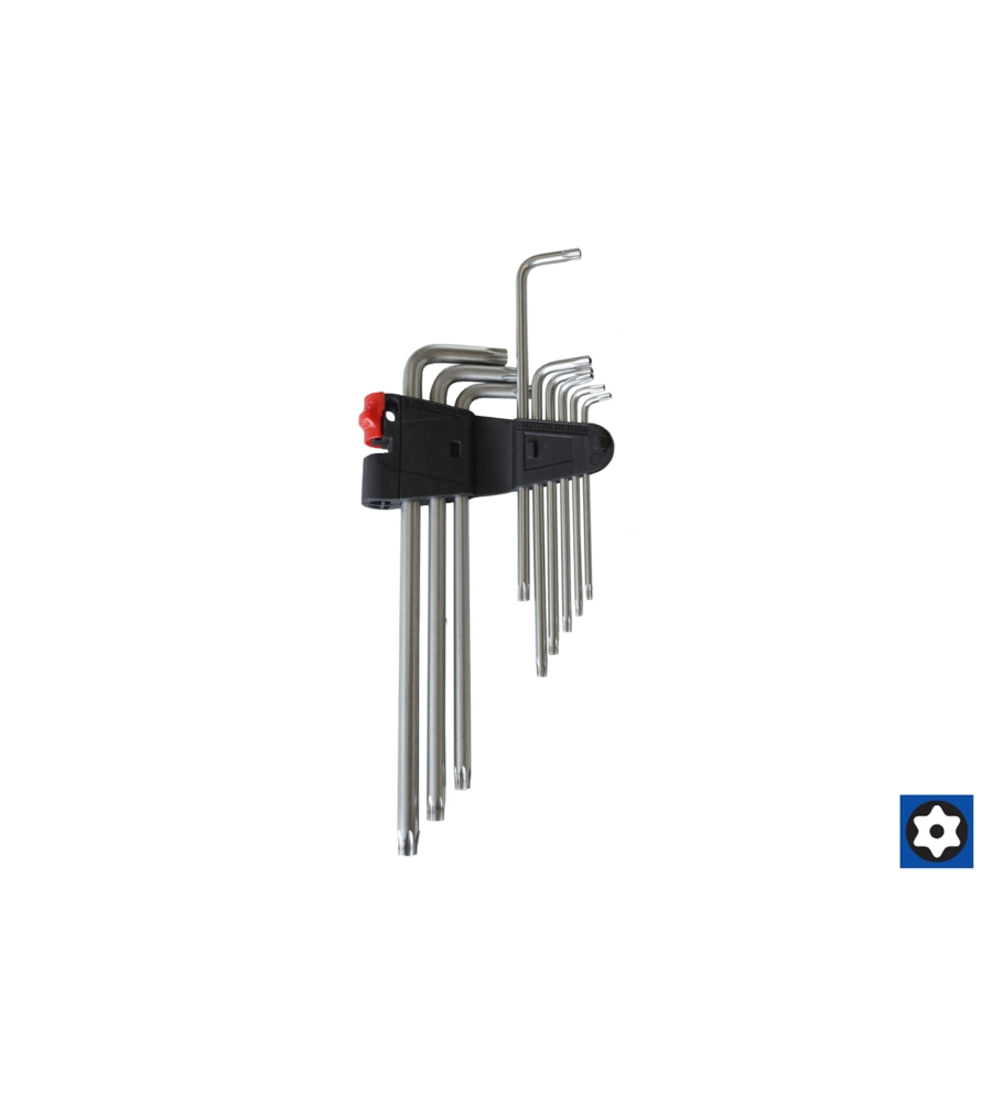 CHIAVI RESISTORX LUNGHE, SET 9 PEZZI