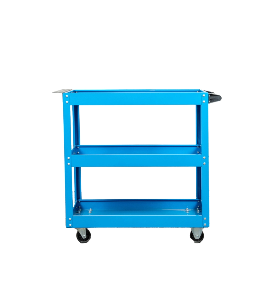 CARRELLO PORTA ATTREZZI EASY SYSTEM 3 RIPIANI BLU, 70,5X35,3X66,8 CM
