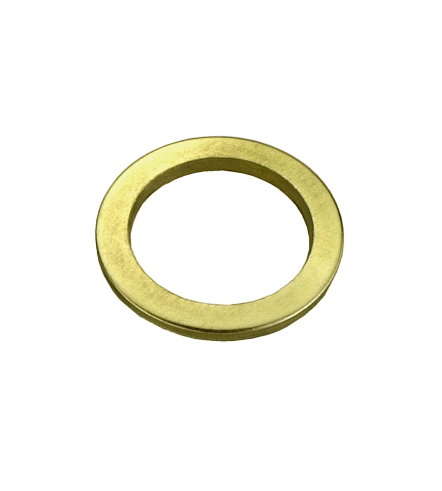 RONDELLE ALZAPORTA IN OTTONE Ø 14 MM. 6 PZ.