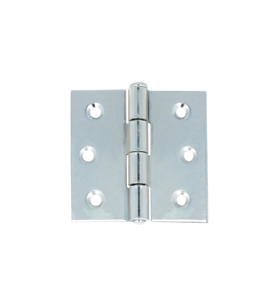 CERNIERE PESANTI CON SPINA A LEVARE IN FERRO ZINCATO 50 X 50 MM. 2 PZ.