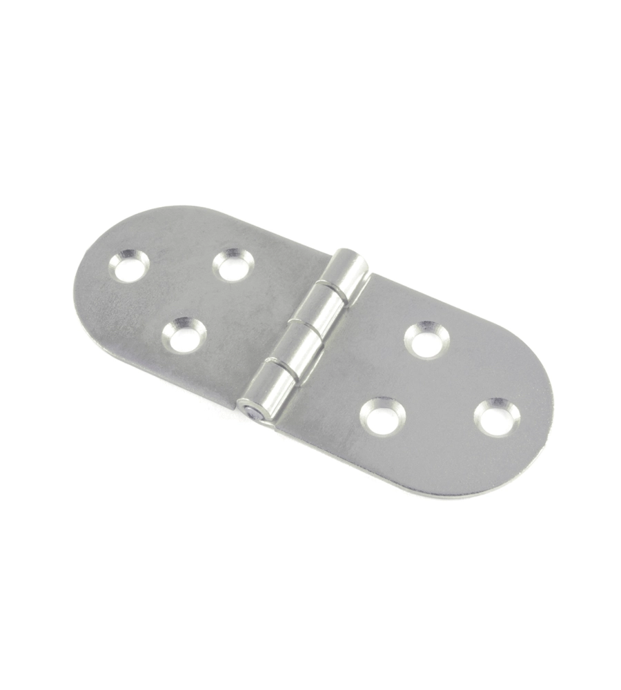 CERNIERE A BISCOTTO IN FERRO ZINCATO 30 X 80 MM. 2 PZ.