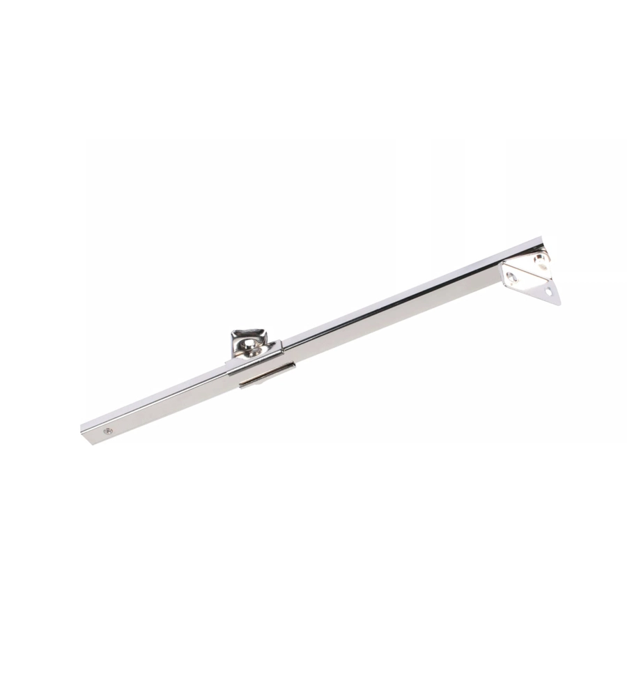 ASTA SNODATA A SCATTO IN OTTONE NICHELATO 250 MM.