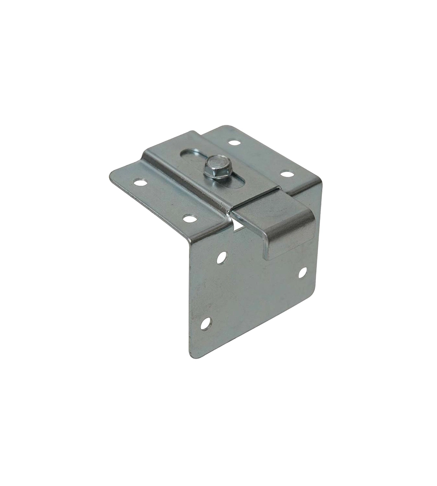 ATTACCAGLIA REGOLABILE PER FISSAGGIO PENSILI SU BARRA 45 X 45 MM.