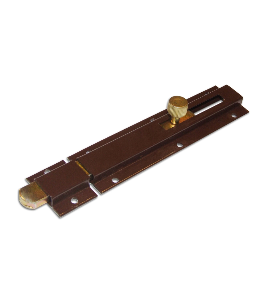 CATENACCIO VERTICALE PROFILATO 300 X 40 MM. - VERNICIATO BRONZO